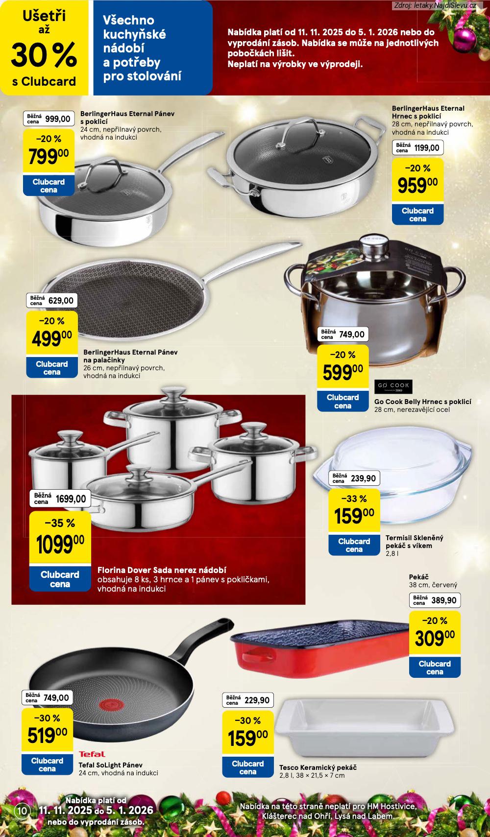 Let�k Tesco (25. 11. - 24. 12. 2025) - strana 10 z 44