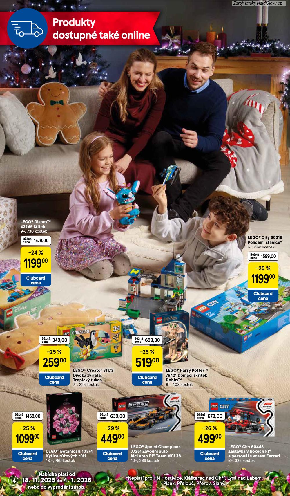 Let�k Tesco (25. 11. - 24. 12. 2025) - strana 14 z 44