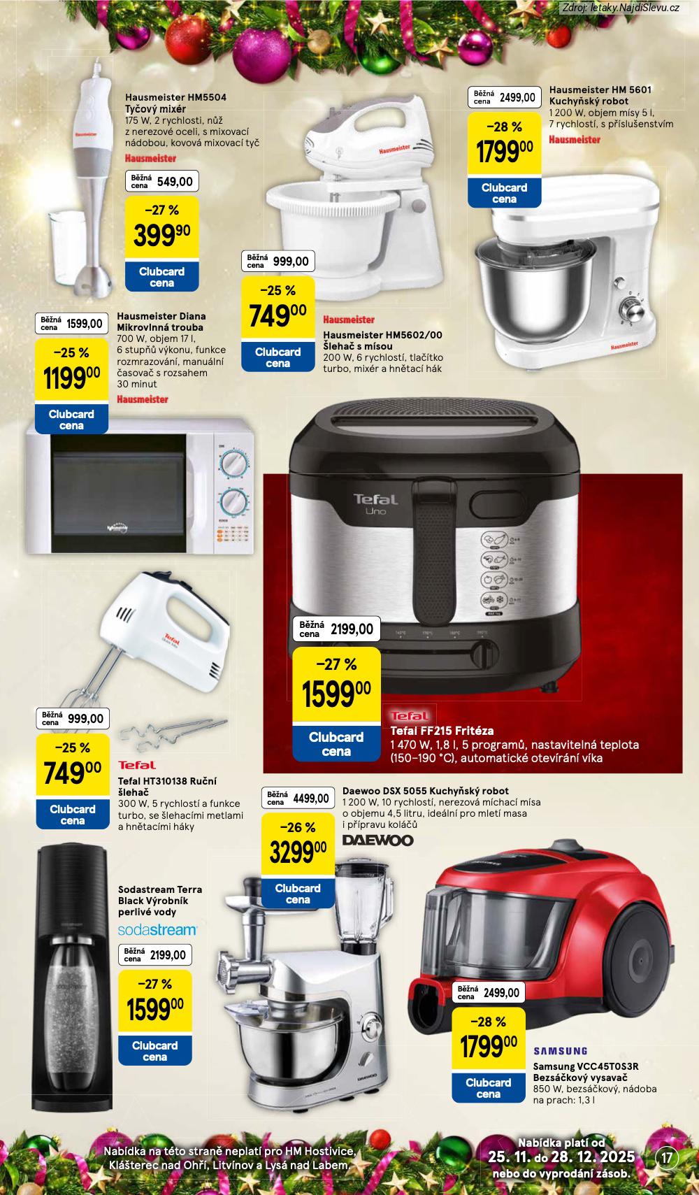 Let�k Tesco (25. 11. - 24. 12. 2025) - strana 17 z 44