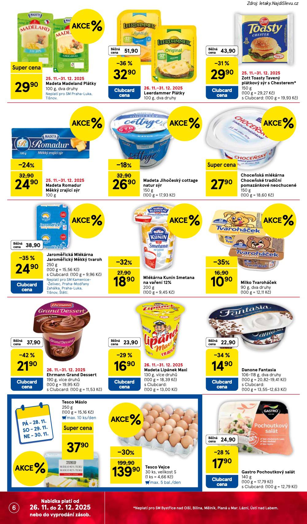 Let�k Tesco  Supermarkety (26. 11. - 2. 12. 2025) - str. 6