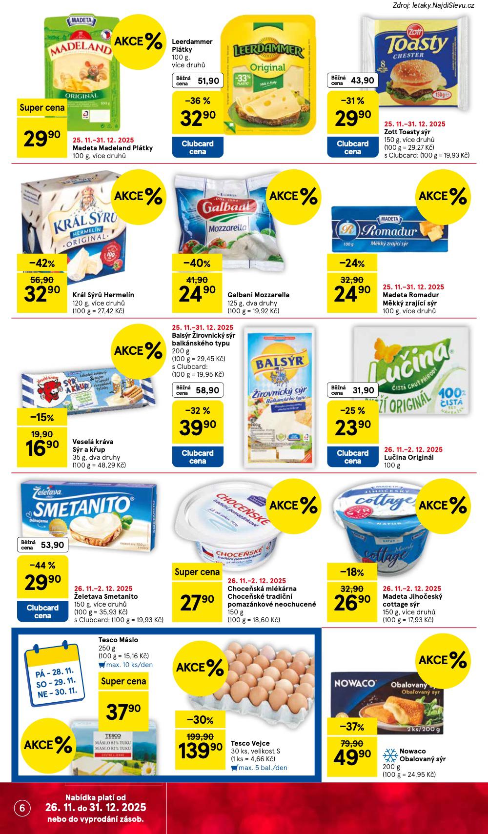 Let�k Tesco  Hypermarkety (26. 11. - 2. 12. 2025) - str. 6