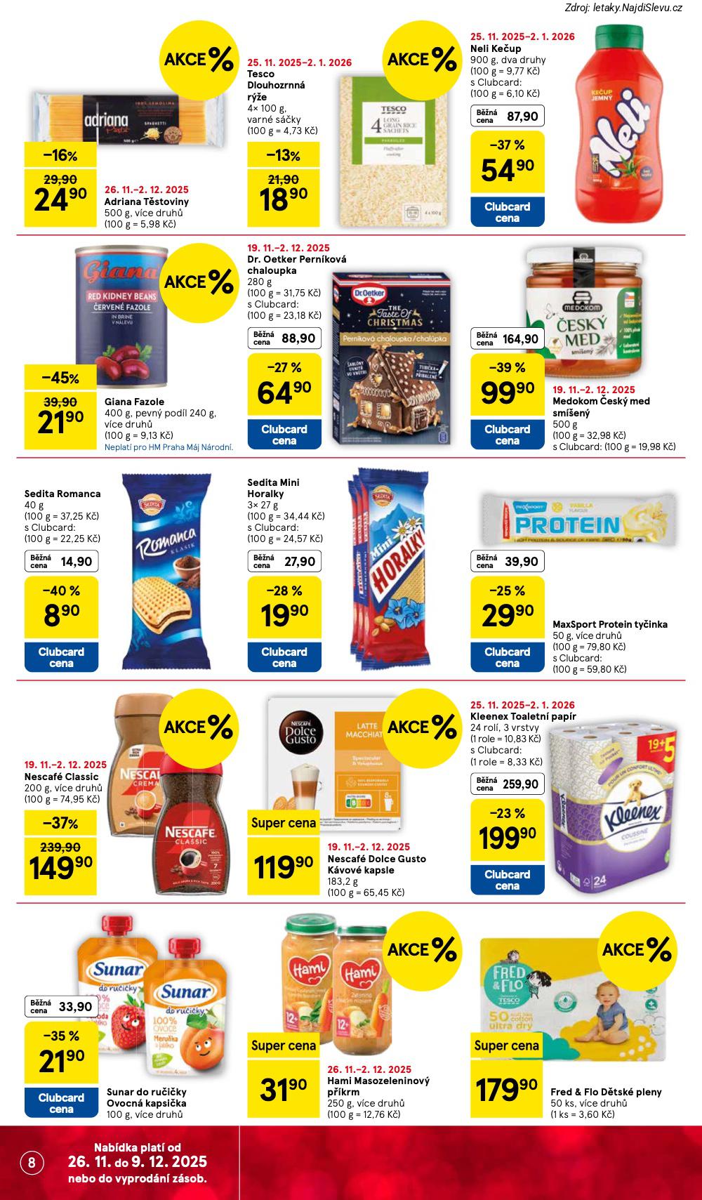 Let�k Tesco  Hypermarkety (26. 11. - 2. 12. 2025) - str. 8
