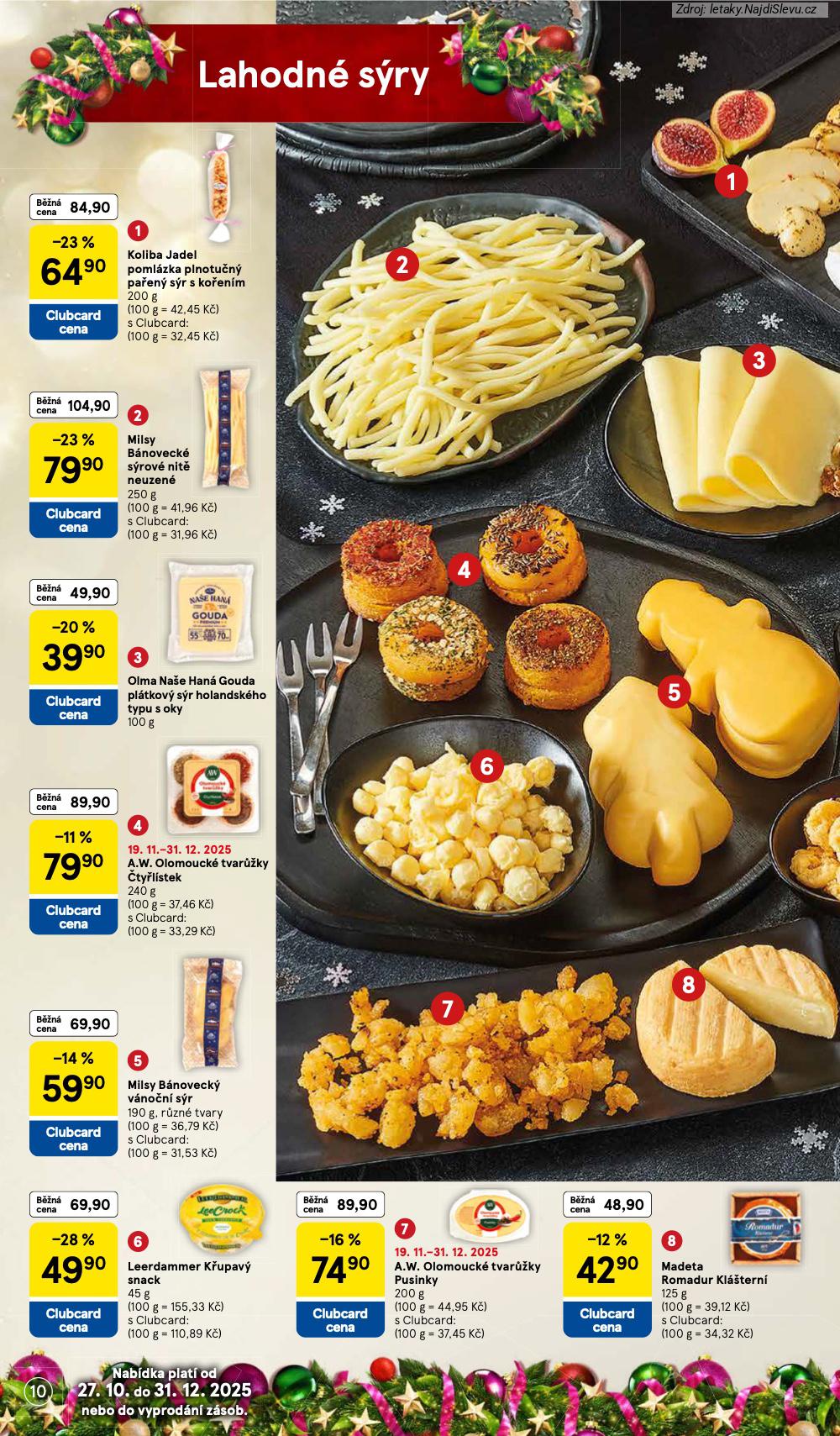 Let�k Tesco (1. 12. - 31. 12. 2025) - strana 10 z 28