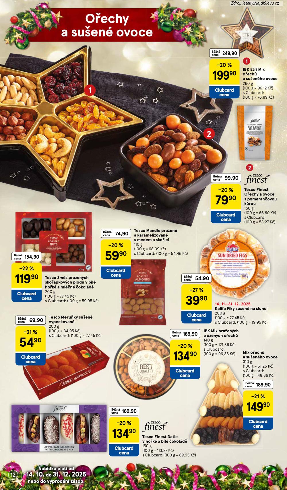 Let�k Tesco (1. 12. - 31. 12. 2025) - strana 12 z 28