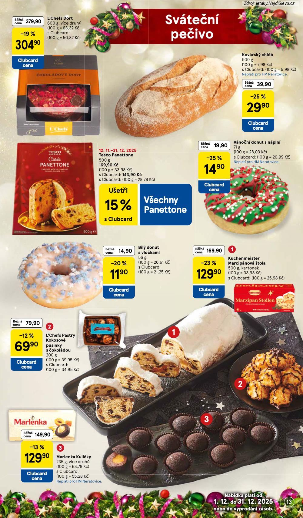 Let�k Tesco (1. 12. - 31. 12. 2025) - strana 13 z 28