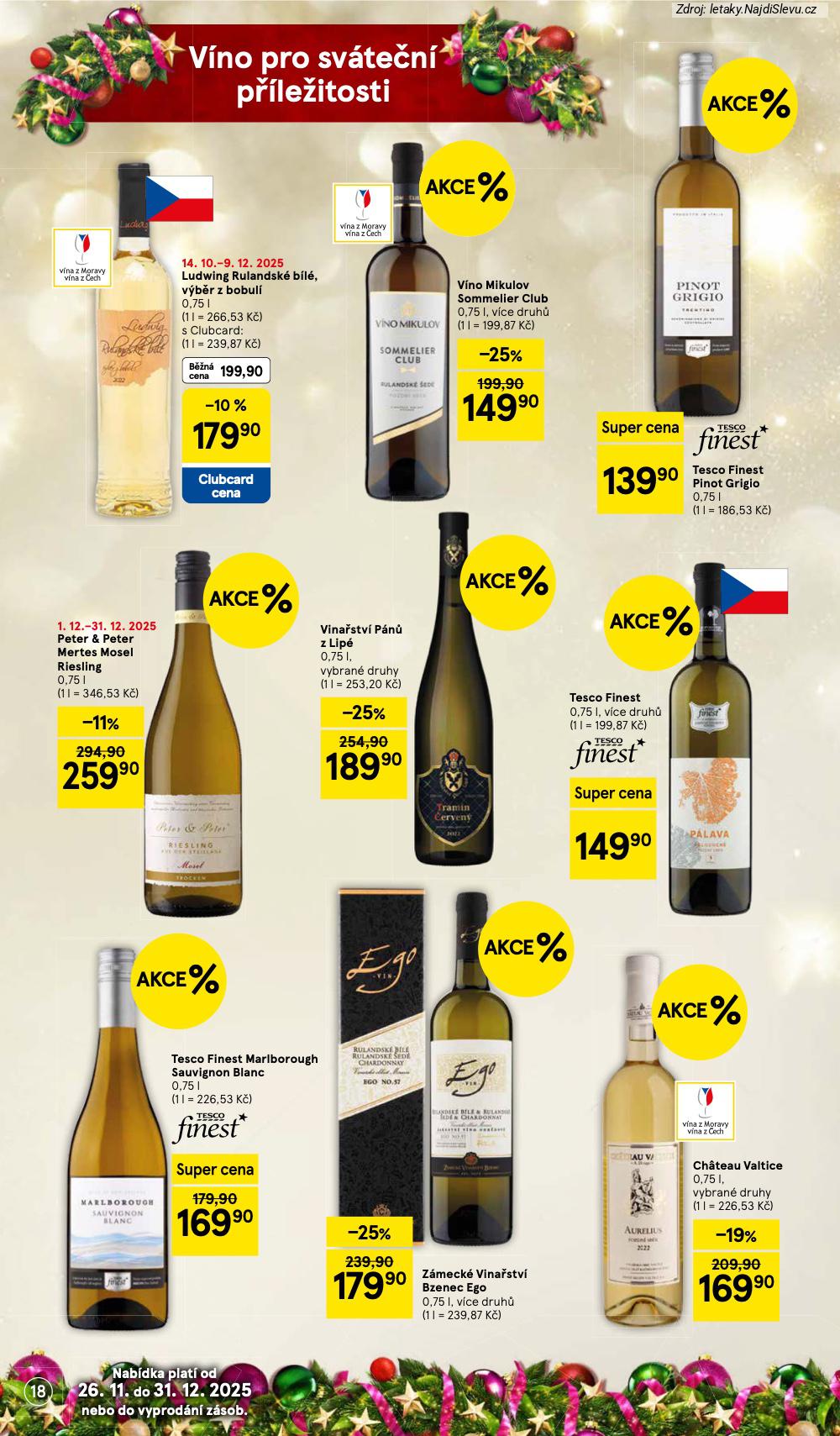 Let�k Tesco (1. 12. - 31. 12. 2025) - strana 18 z 28