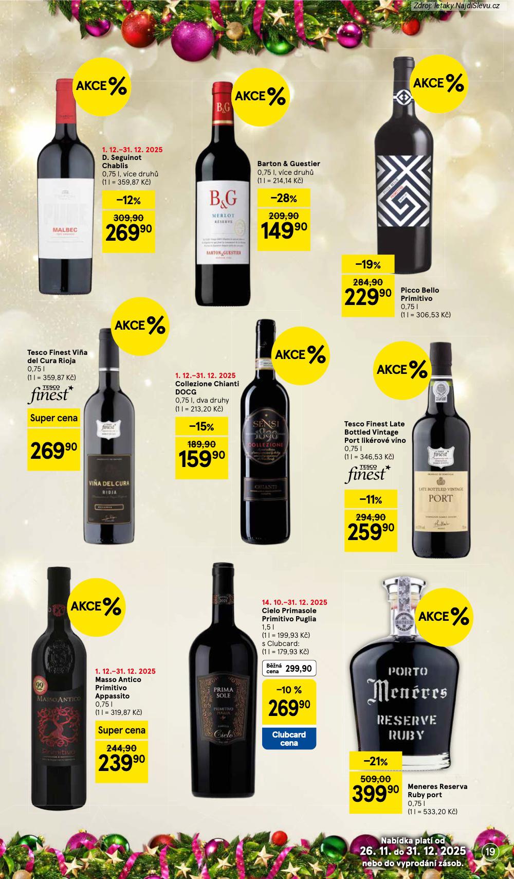 Let�k Tesco (1. 12. - 31. 12. 2025) - strana 19 z 28
