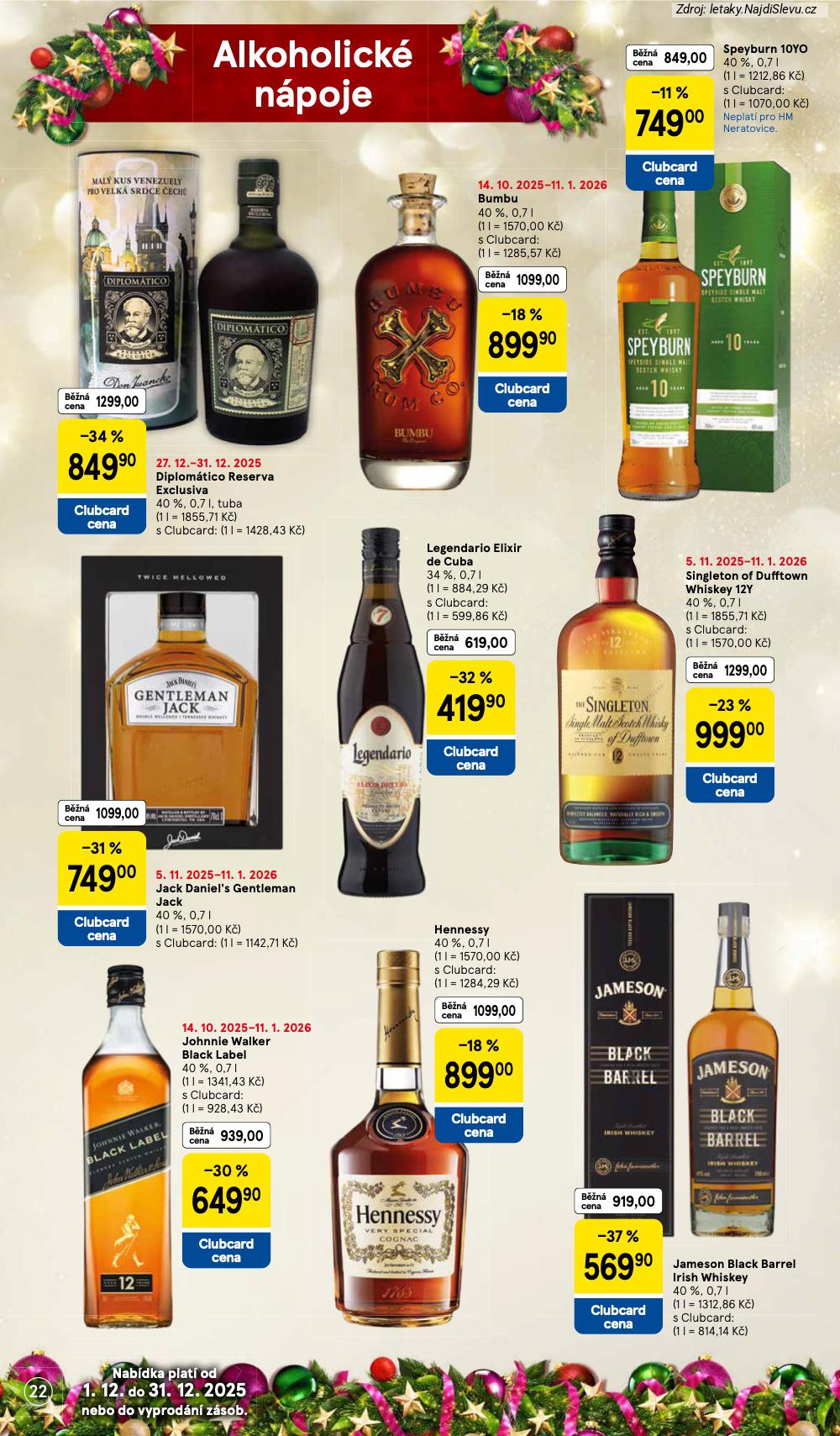 Let�k Tesco (1. 12. - 31. 12. 2025) - strana 22 z 28