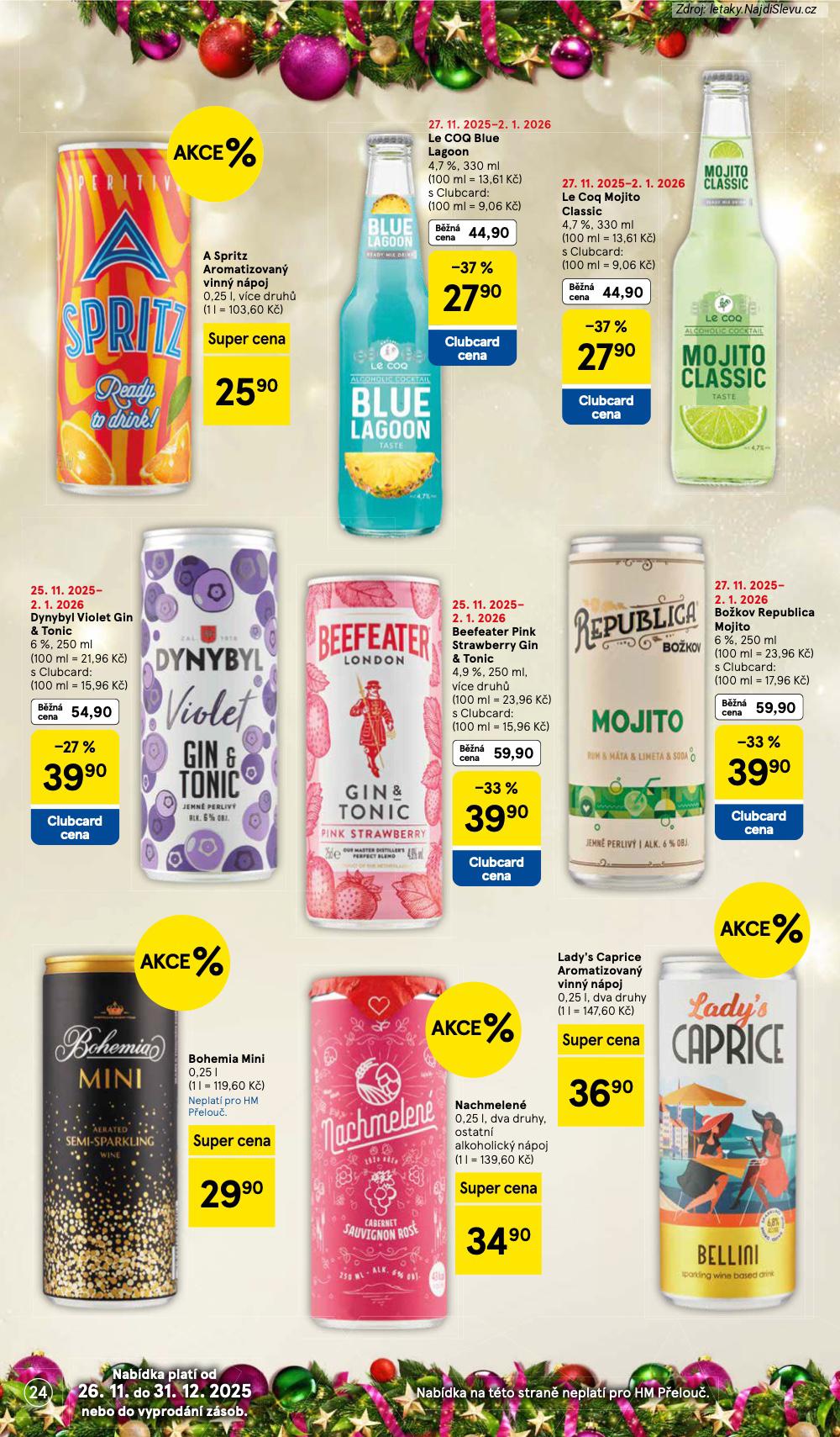 Let�k Tesco (1. 12. - 31. 12. 2025) - strana 24 z 28