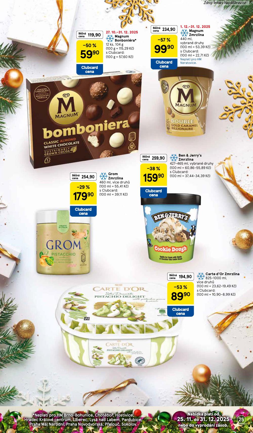 Let�k Tesco (1. 12. - 31. 12. 2025) - strana 25 z 28