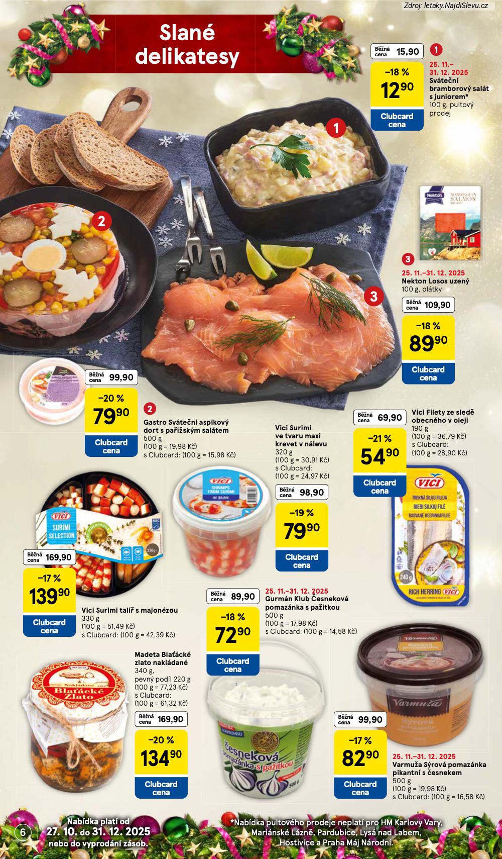 Let�k Tesco (1. 12. - 31. 12. 2025) - strana 6 z 28