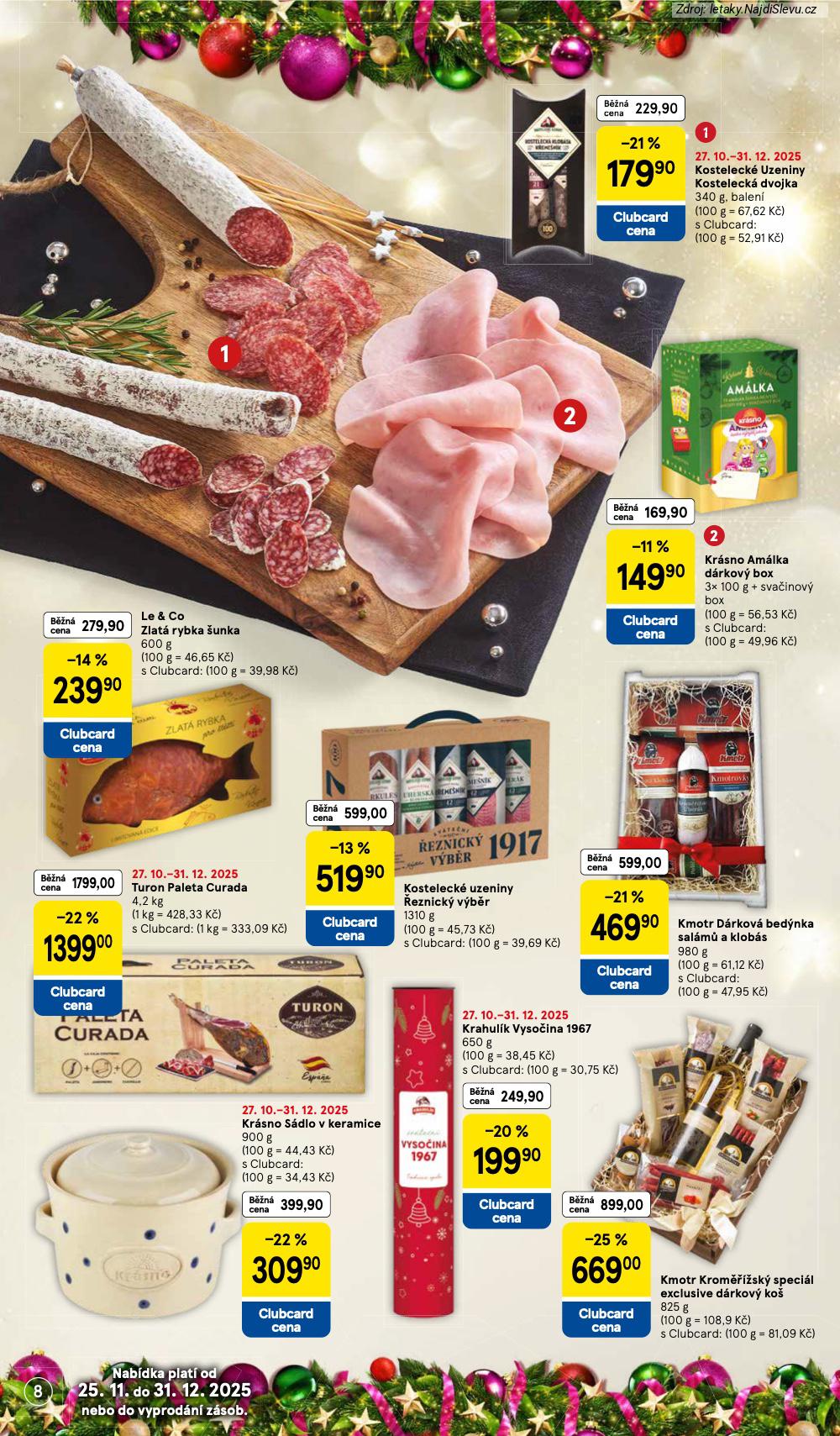 Let�k Tesco (1. 12. - 31. 12. 2025) - strana 8 z 28