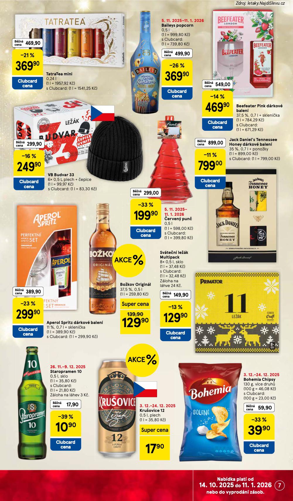 Let�k Tesco (3. 12. - 9. 12. 2025) - strana 7 z 10