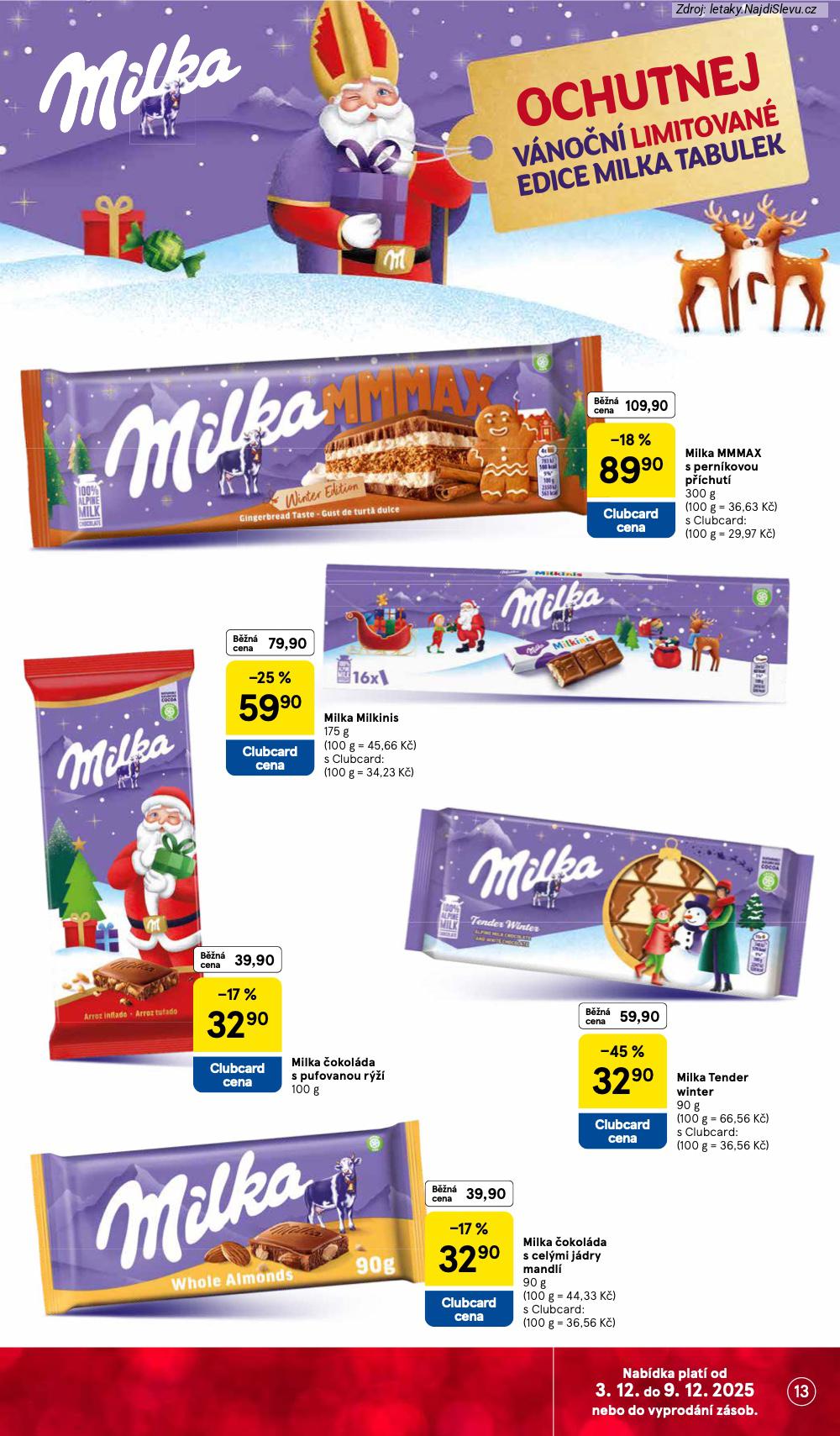 Let�k Tesco (3. 12. - 9. 12. 2025) - strana 13 z 44