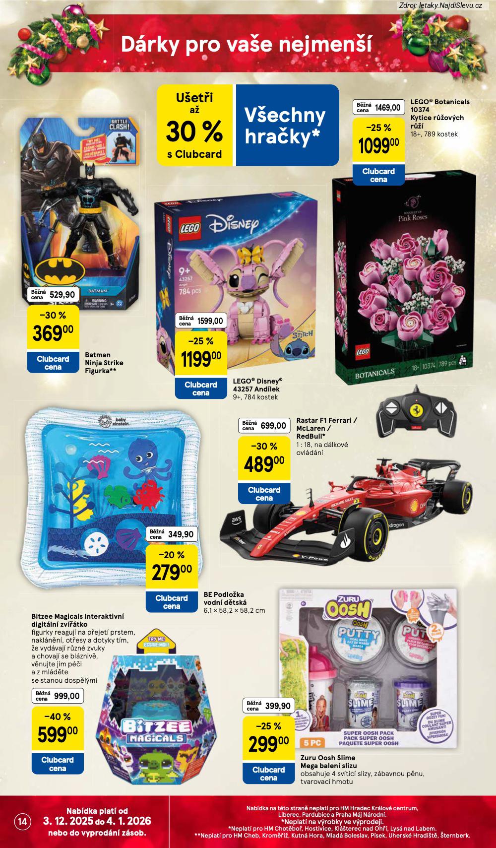 Let�k Tesco (3. 12. - 9. 12. 2025) - strana 14 z 44