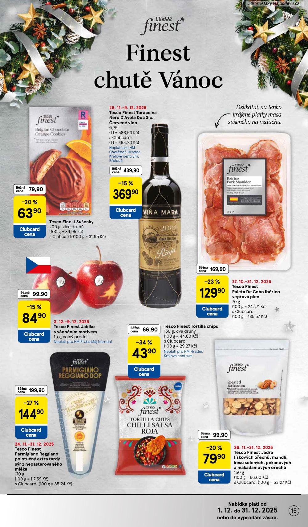 Let�k Tesco (3. 12. - 9. 12. 2025) - strana 15 z 44