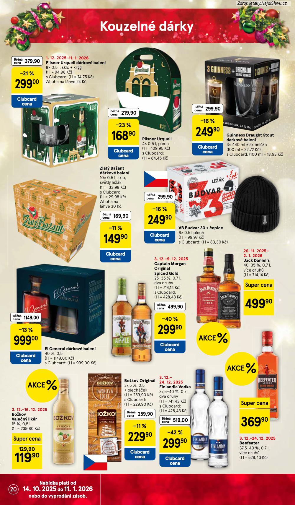 Let�k Tesco (3. 12. - 9. 12. 2025) - strana 20 z 44