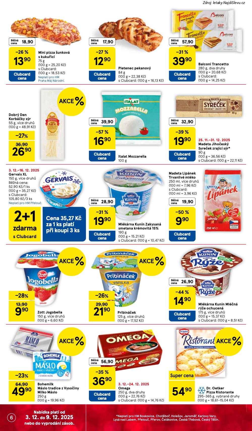 Let�k Tesco (3. 12. - 9. 12. 2025) - strana 6 z 44