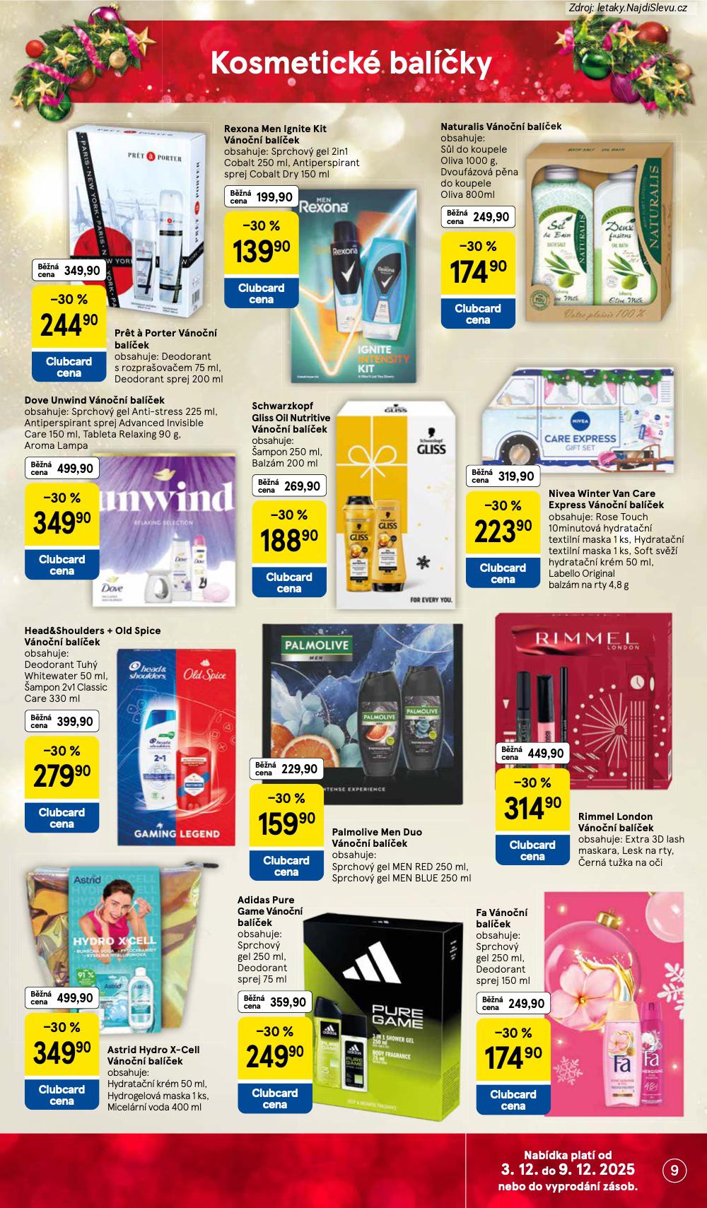 Let�k Tesco (3. 12. - 9. 12. 2025) - strana 9 z 44