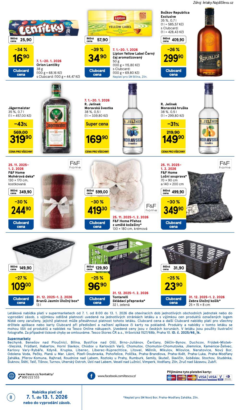 Let�k Tesco (7. 1. - 13. 1. 2026) - strana 8 z 10