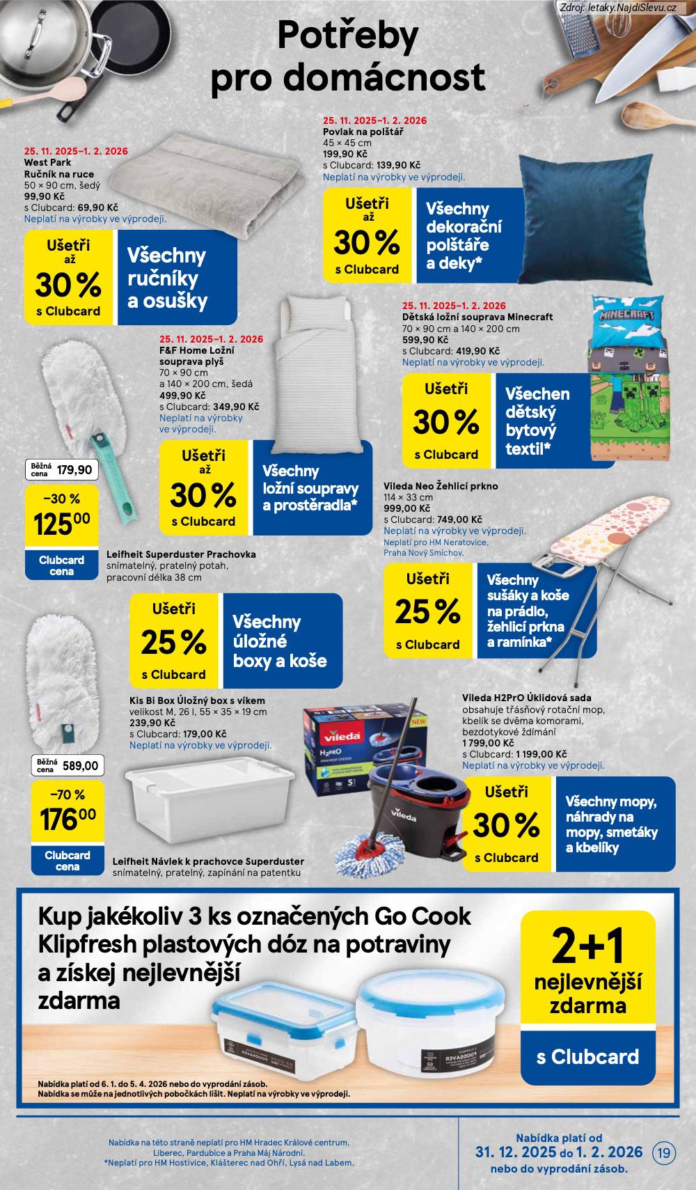 Strana 19 - let�k Tesco (7. 1. - 13. 1. 2026)