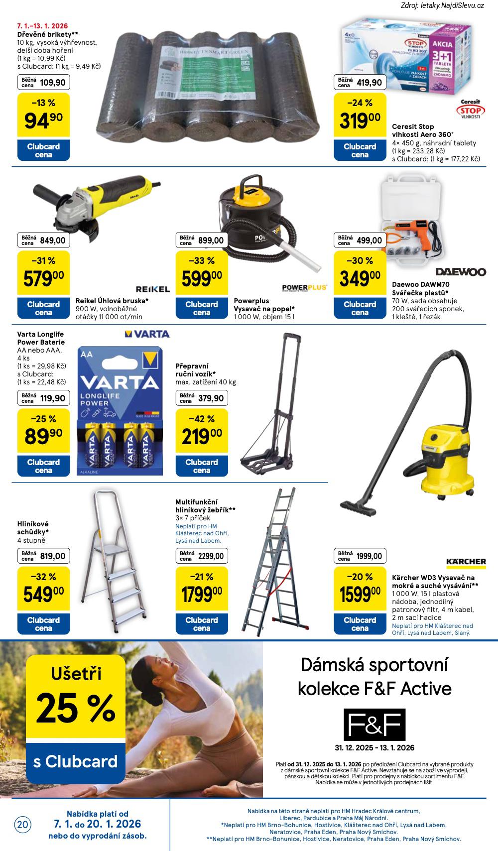 Strana 20 - let�k Tesco (7. 1. - 13. 1. 2026)