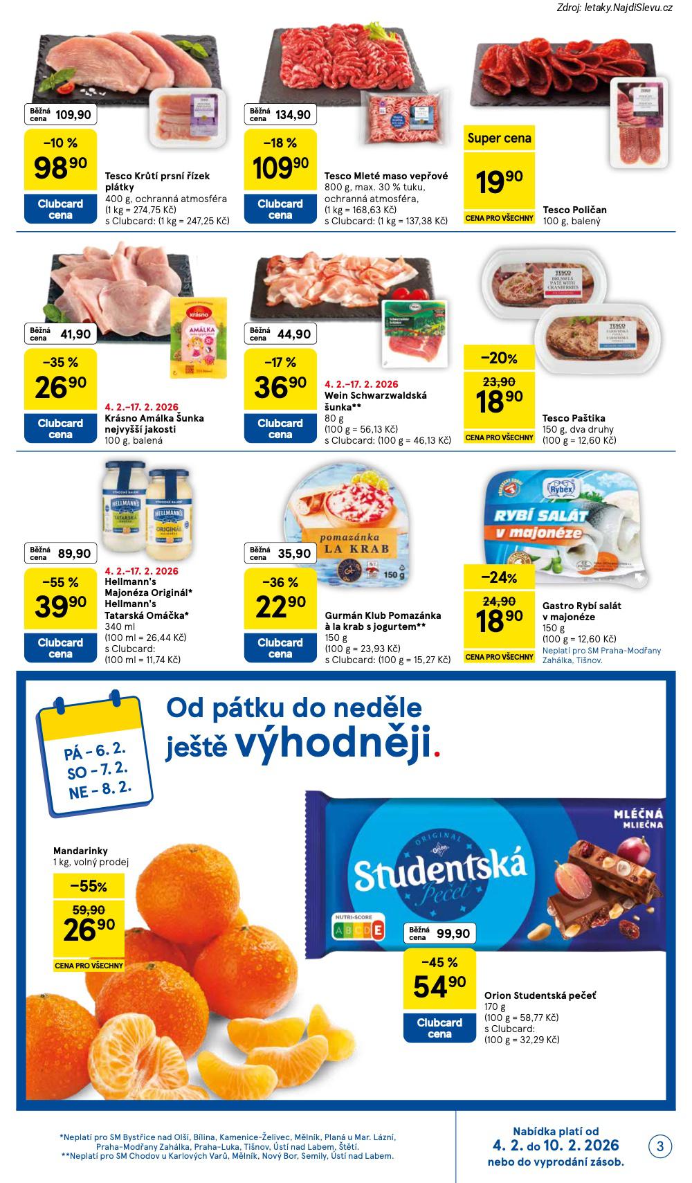 Let�k Tesco  Supermarkety (4. 2. - 10. 2. 2026) - str. 3