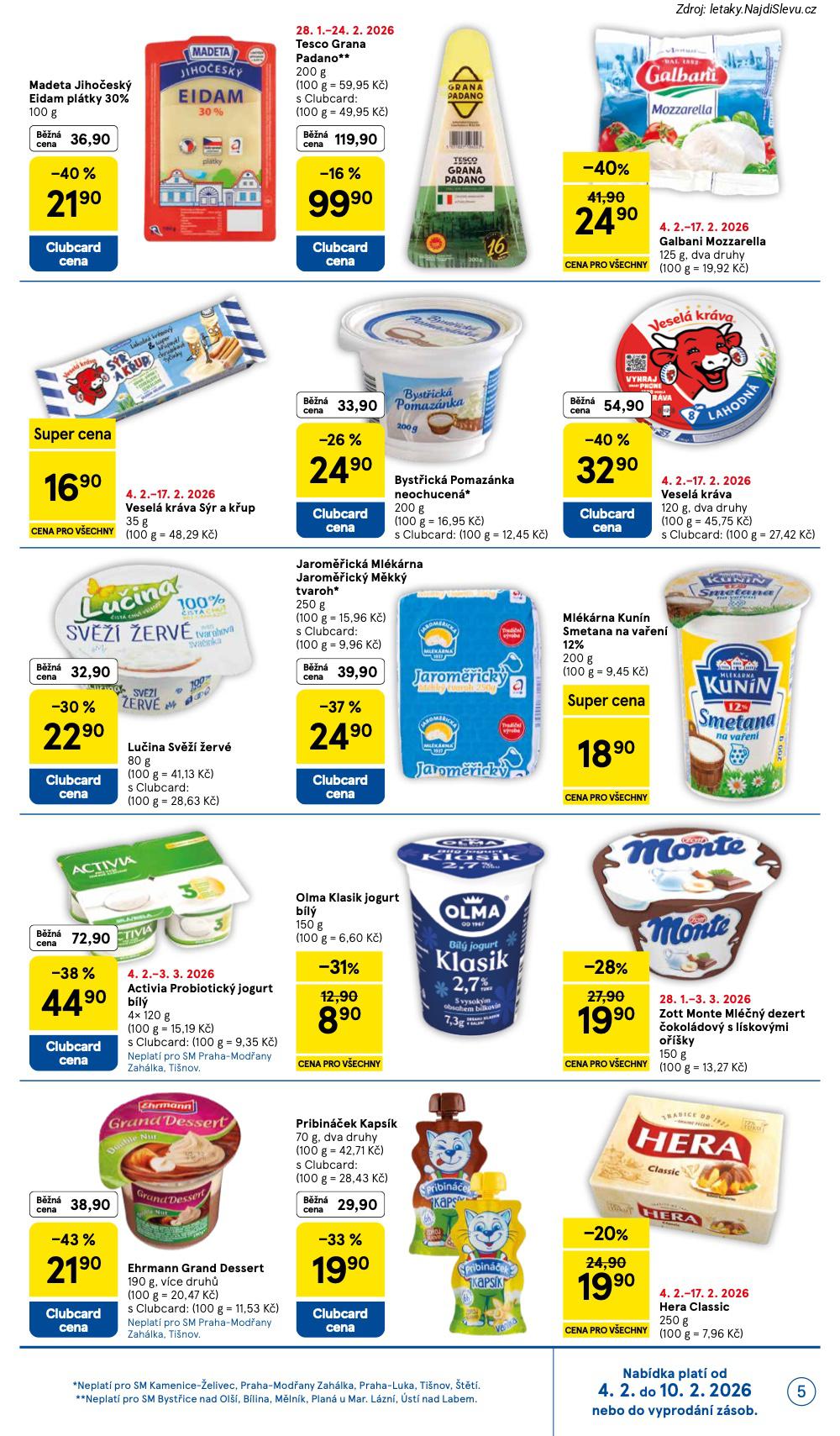 Let�k Tesco  Supermarkety (4. 2. - 10. 2. 2026) - str. 5