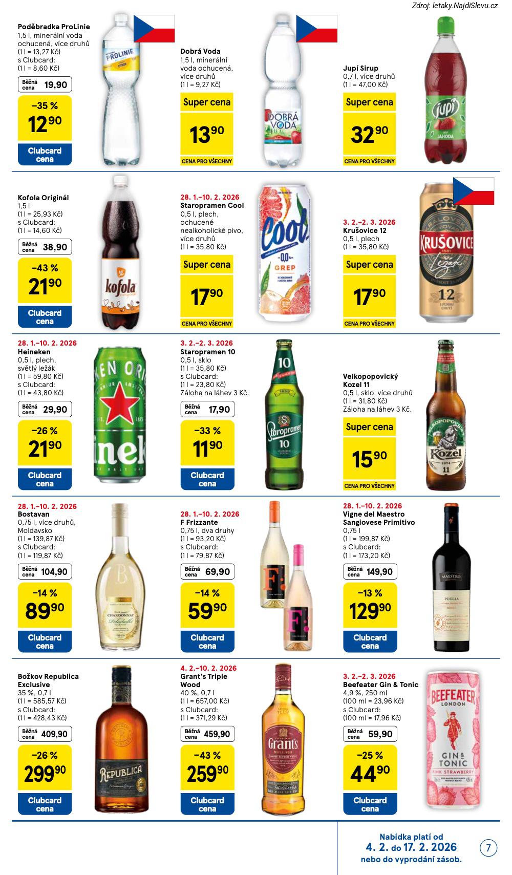 Let�k Tesco  Supermarkety (4. 2. - 10. 2. 2026) - str. 7