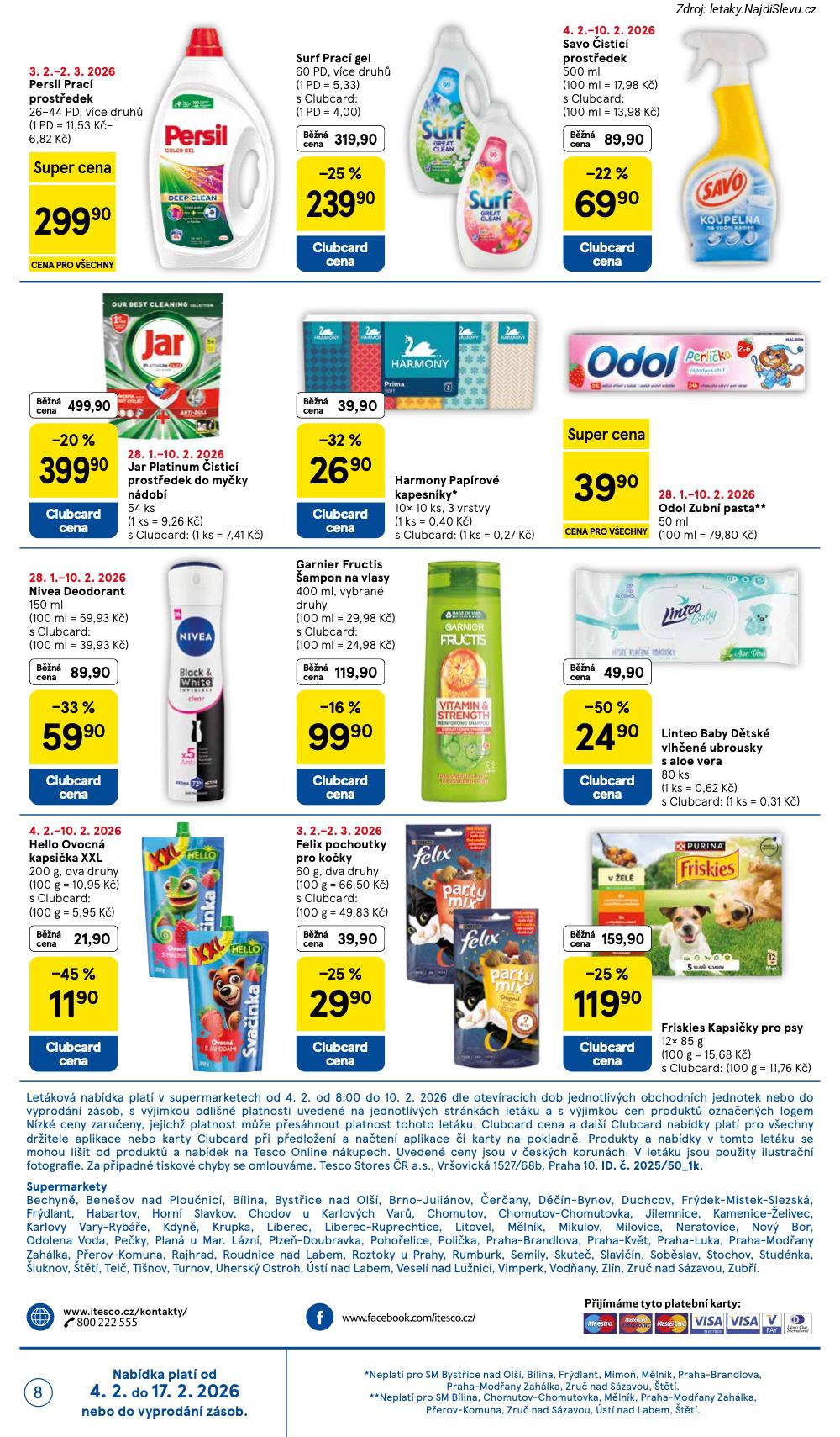 Let�k Tesco  Supermarkety (4. 2. - 10. 2. 2026) - str. 8