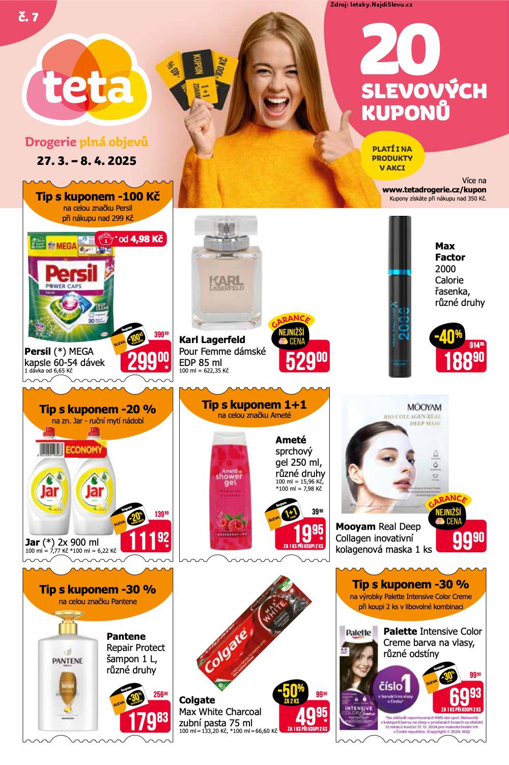 Strana 1 - letk TETA (27. 3. - 8. 4. 2025)