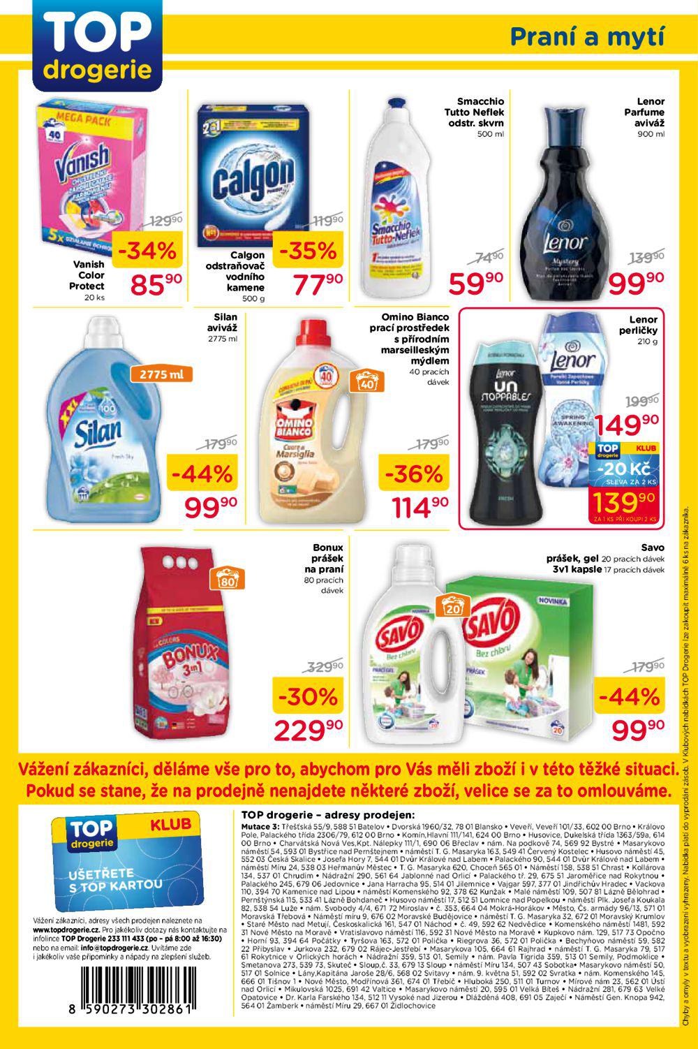 Let�k Top drogerie  (23. 4. - 2. 5. 2020) - str. 8