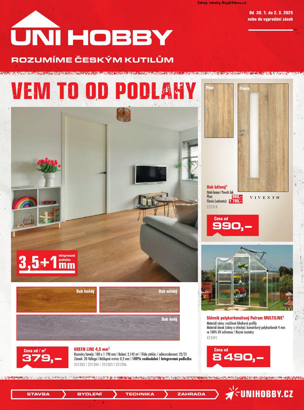 Let�k UNI HOBBY  (30. 1. - 2. 3. 2025) - str. 1