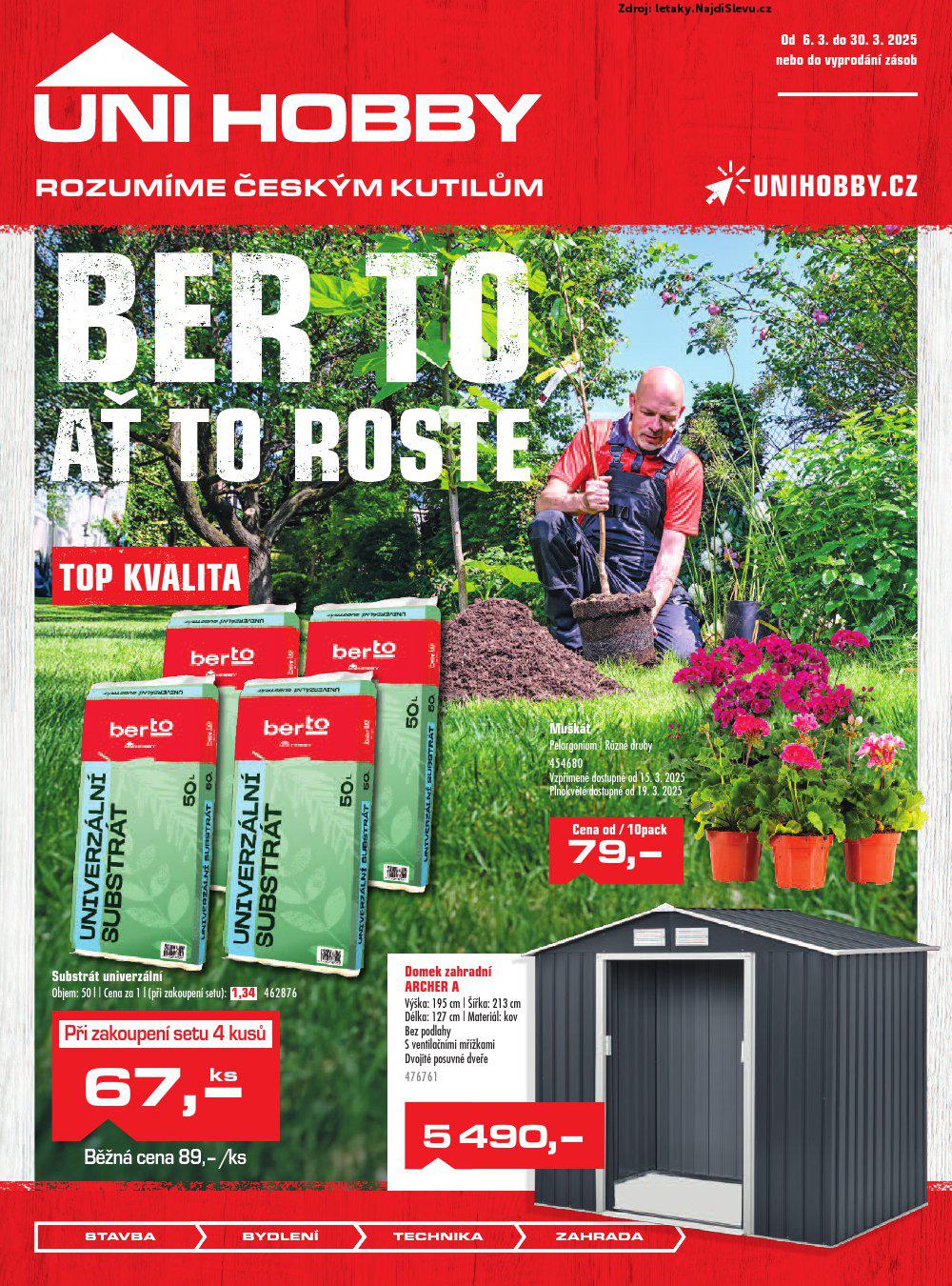Let�k UNI HOBBY  (6. 3. - 30. 3. 2025) - str. 1