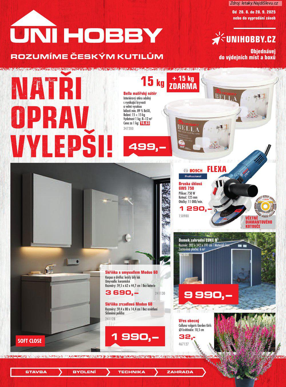 Strana 1 - let�k UNI HOBBY (28. 8. - 28. 9. 2025)