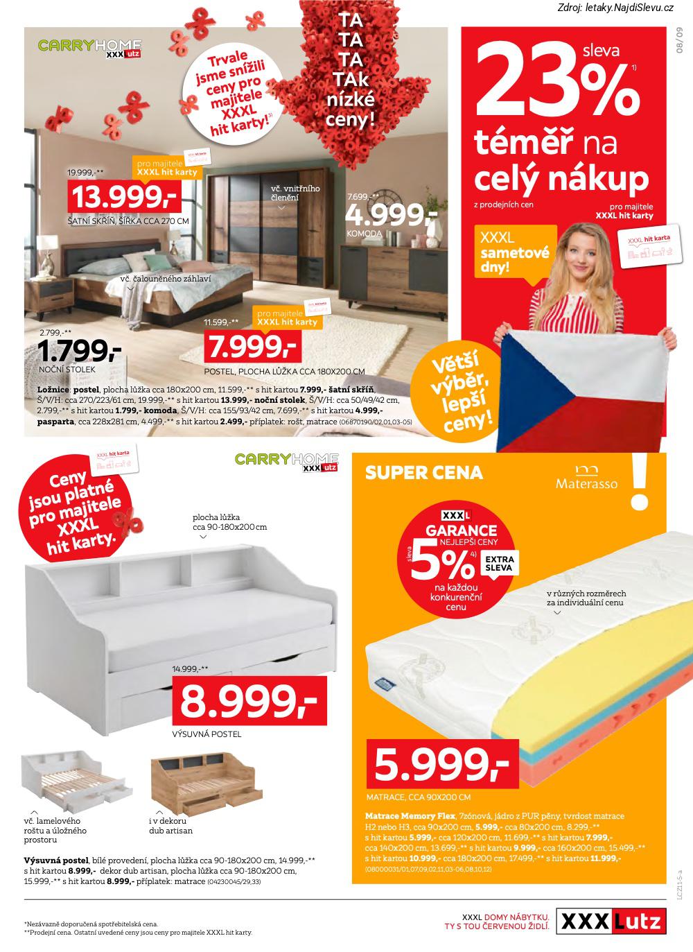 Strana 9 - letk XXXLutz (3. 11. - 16. 11. 2025)