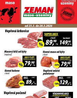 ZEMAN maso - uzeniny let�k